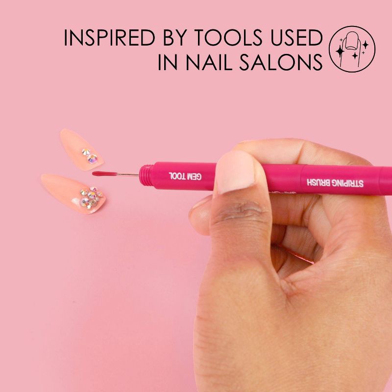 slide 9 of 12, JAPONESQUE Nailed It! Art Kit. Inked By Dani Nail Art Tattoos - 6pc, 6 ct