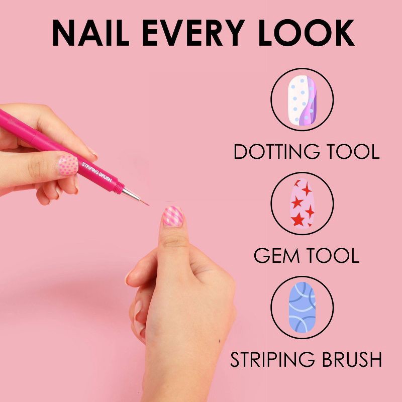 slide 10 of 12, JAPONESQUE Nailed It! Art Kit. Inked By Dani Nail Art Tattoos - 6pc, 6 ct