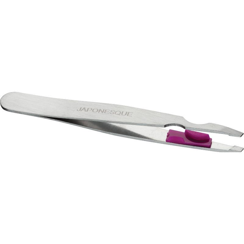 slide 2 of 10, JAPONESQUE Smart-Guide Slant Tweezer, 1 ct