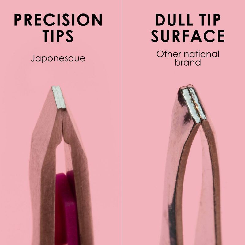 slide 10 of 10, JAPONESQUE Smart-Guide Slant Tweezer, 1 ct