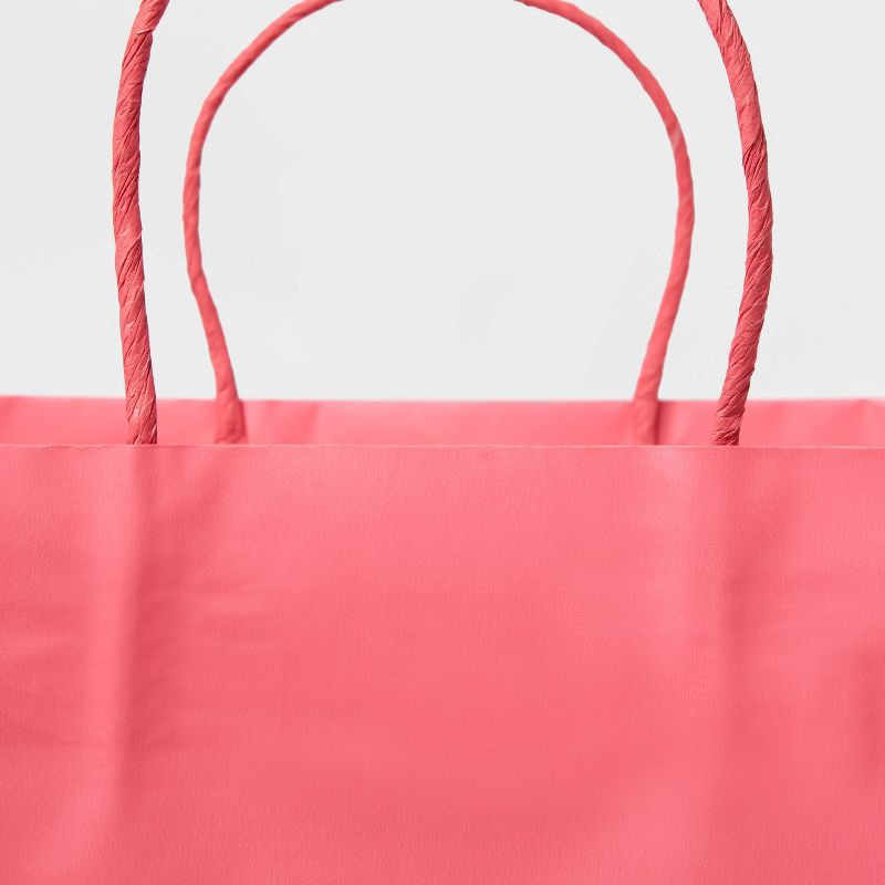 slide 3 of 3, XL Color Block Gift Bag Pink - Spritz™, 1 ct
