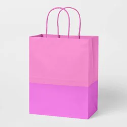 Small Color Block Gift Bag Purple - Spritz™