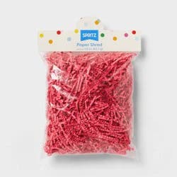 1.5oz Paper Shred Filler Pink - Spritz™
