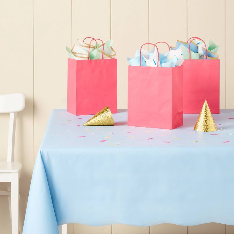 slide 2 of 3, 4pk Small Gift Bags Pink - Spritz™, 4 ct