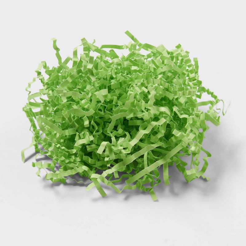slide 3 of 3, 1.5oz Paper Shred Filler Green - Spritz™, 1.5 oz