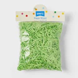 1.5oz Paper Shred Filler Green - Spritz™