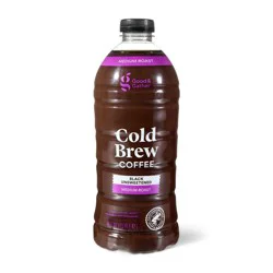 Black Medium Roast Cold Brew Coffee - 48 fl oz - Good & Gather™