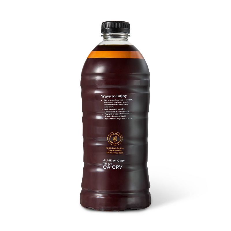 slide 4 of 4, Caramel Cold Brew Coffee - 48 fl oz - Good & Gather™, 48 fl oz