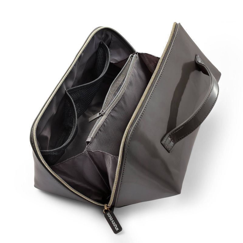 slide 3 of 3, Sonia Kashuk™ Large Diagonal Zip Travel Makeup Bag, 1 ct