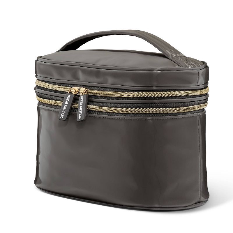 slide 2 of 3, Sonia Kashuk™ Double Zip Travel Train Case Makeup Bag, 1 ct