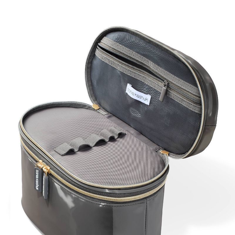 slide 3 of 3, Sonia Kashuk™ Double Zip Travel Train Case Makeup Bag, 1 ct