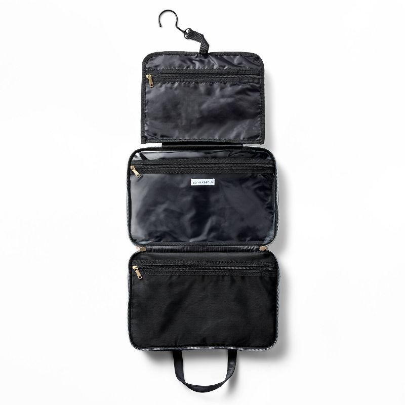 slide 3 of 3, Sonia Kashuk™ Hanging Travel Weekender 3 Compartment Toiletry Bag, 1 ct