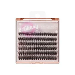 BeBlinky False Eyelash Clusters - Narrow Band, Volume - 120ct: Synthetic Hair, Includes Storage Pouch