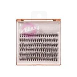 BeBlinky False Eyelash Clusters - Narrow Band, - 120ct: Includes Storage Pouch, Synthetic Hair