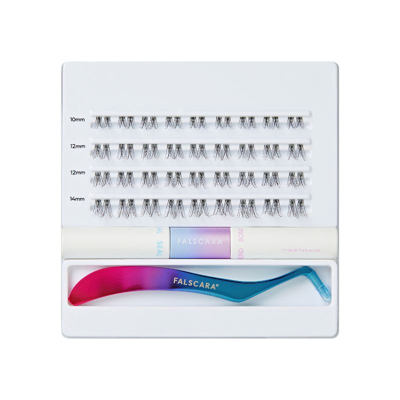 slide 6 of 10, KISS Products Falscara Clear Band Lash Extension Kit - 36ct, 36 ct