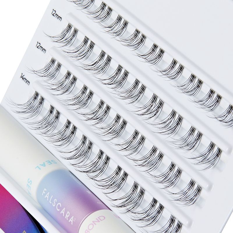 slide 7 of 10, KISS Products Falscara Clear Band Lash Extension Kit - 36ct, 36 ct