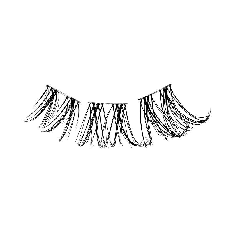 slide 8 of 10, KISS Products Falscara Clear Band Lash Extension Kit - 36ct, 36 ct