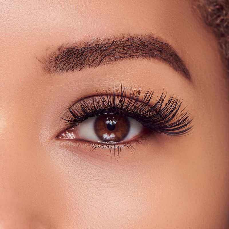 slide 2 of 7, BeBlinky False Eyelash Clusters - Narrow Band, Wispy - 120ct, 120 ct