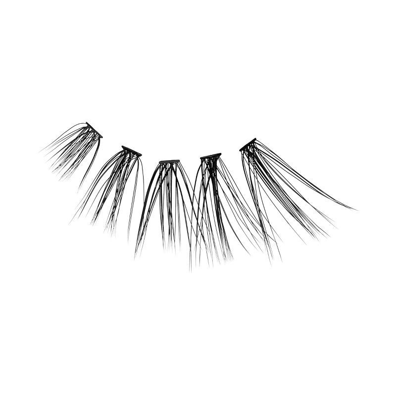 slide 4 of 7, BeBlinky False Eyelash Clusters - Narrow Band, Wispy - 120ct, 120 ct