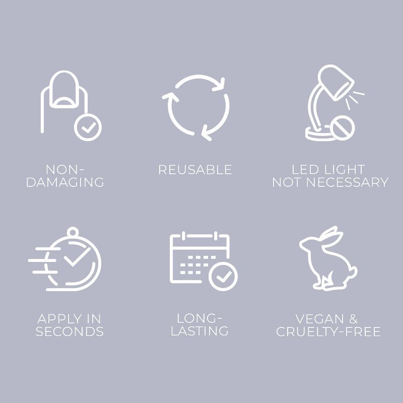 slide 5 of 10, KISS Products Gel Fantasy Fake Nails - Day 1 - 31ct, 1 x 31 ct