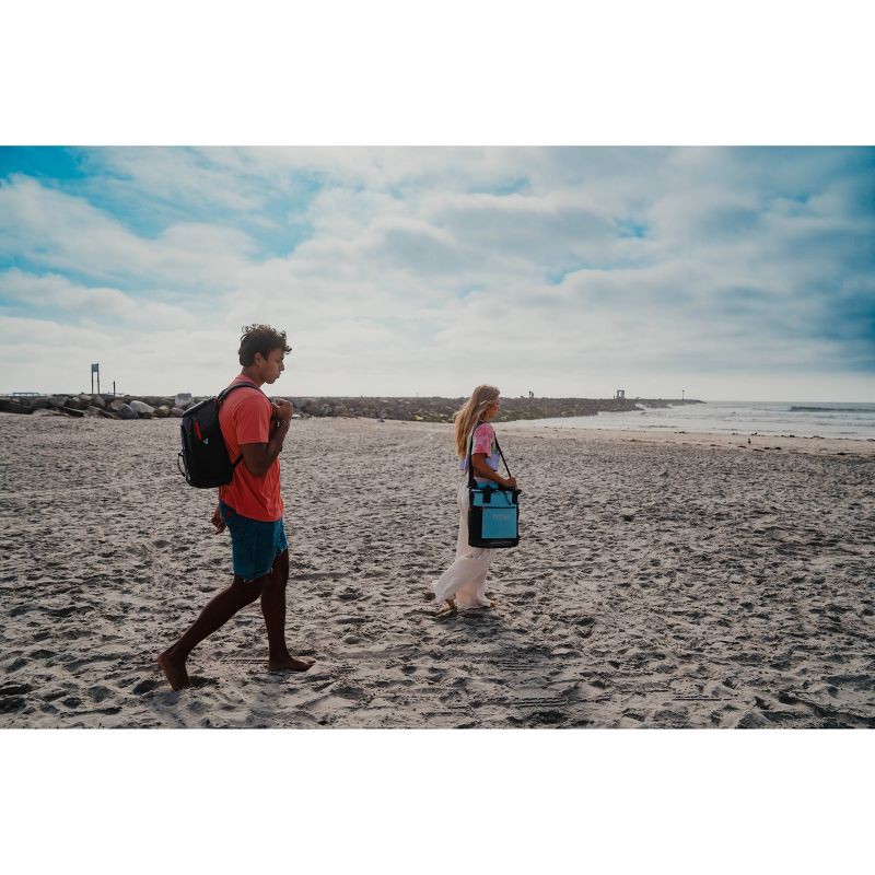 slide 10 of 10, Titan by Arctic Zone 13qt Bucket Cooler with Ice Walls - Arctic Peak: Soft-Sided Portable Cooler, 13 qt