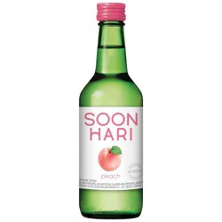 Soonhari Peach Soju - 375ml Bottle
