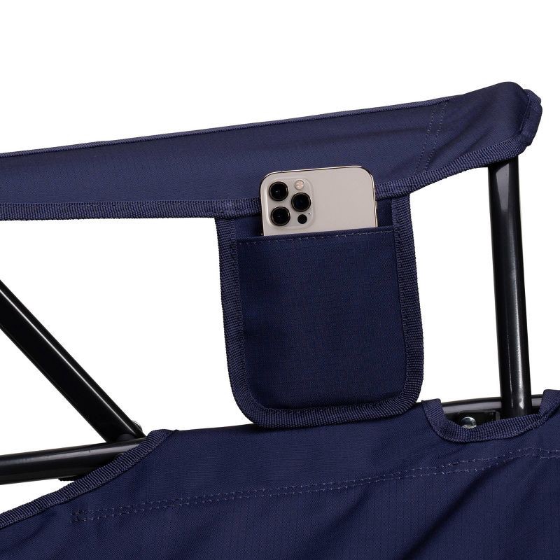 slide 7 of 11, GCI Outdoor Comfort Pro Rocker Foldable Rocking Camp Chair with Solid Backrest: Portable Steel Frame, 250 lb Capacity, 250 lb