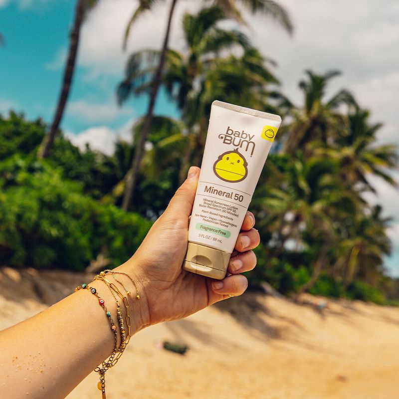 slide 2 of 4, Baby Bum Mineral Sunscreen Lotion - SPF 50 - 3oz, 50 ct; 3 oz