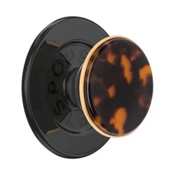 PopSockets Magnetic Phone Grip with MagSafe, Magnetic Adapter Ring Included - Tortoise