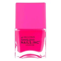 Nails Inc. 45 Second Speedy Gloss Quick Drying Neon Nail Polish - Blake - 0.47 fl oz