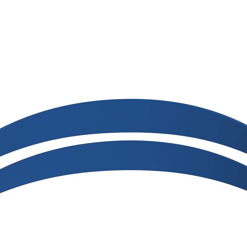 slide 4 of 5, Speedo Junior Glide Print Swim Goggles - White/Blue/Orange: Anti-Fog, Ages 6-14, 1 ct