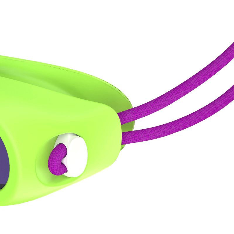 slide 4 of 5, Speedo Kids' Glide Swim Goggles - Green: Ages 3-6, Goggles and Swim Masks, 1 ct