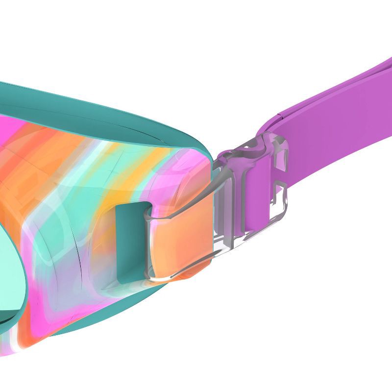 slide 5 of 5, Speedo Junior Glide Print Swim Goggles - Teal/Multi, 1 ct