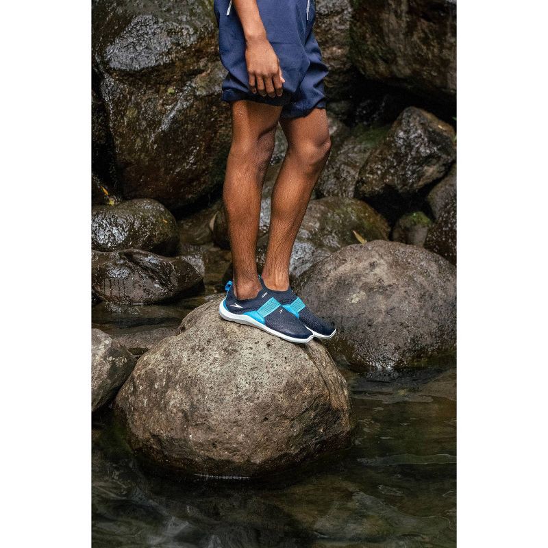 slide 6 of 6, Speedo Adult Men's Pull On Water Shoes - Navy L, 1 ct