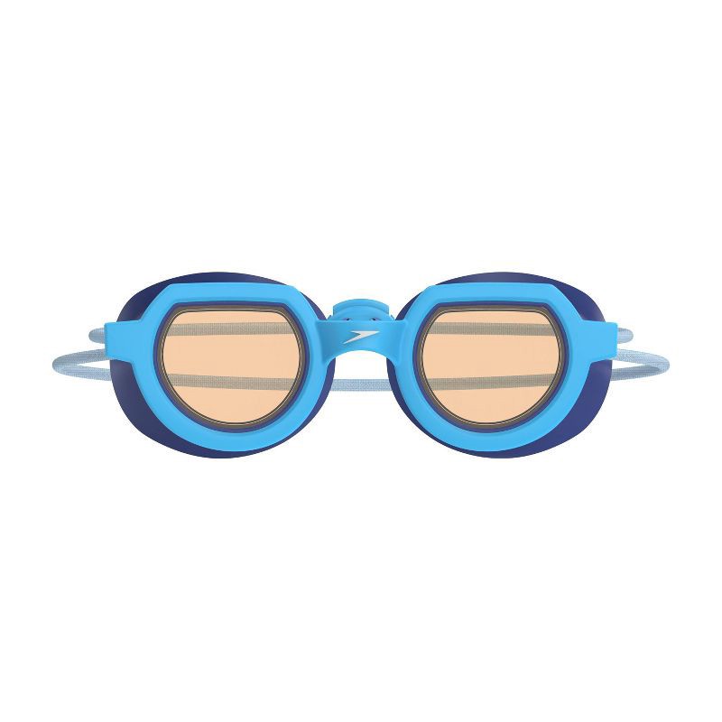 slide 2 of 5, Speedo Kids' Sunny Vibes Swim Goggles - Blue: Flexible Construction, Anti-Fog Lens, 1 ct