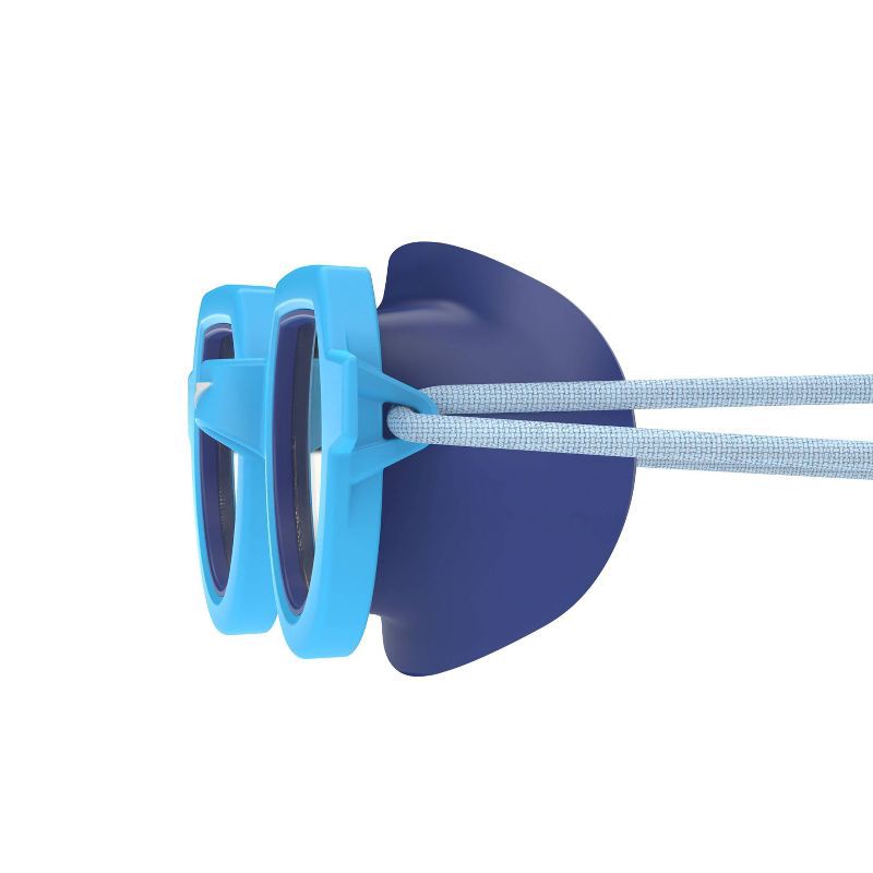 slide 3 of 5, Speedo Kids' Sunny Vibes Swim Goggles - Blue: Flexible Construction, Anti-Fog Lens, 1 ct