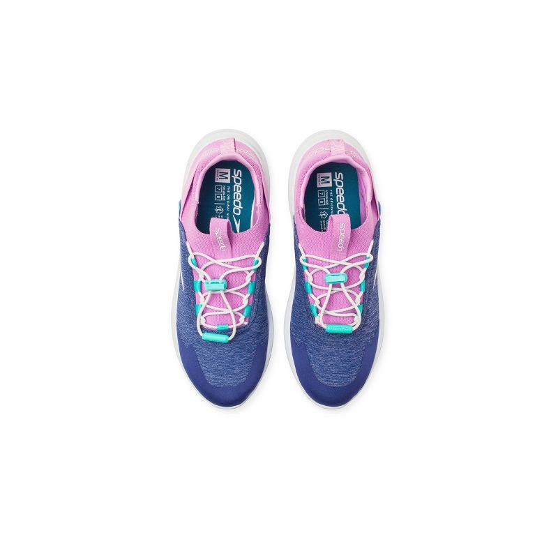 slide 3 of 6, Speedo Adult Women's WaterTrek Water Shoes - Navy/Purple L, 1 ct