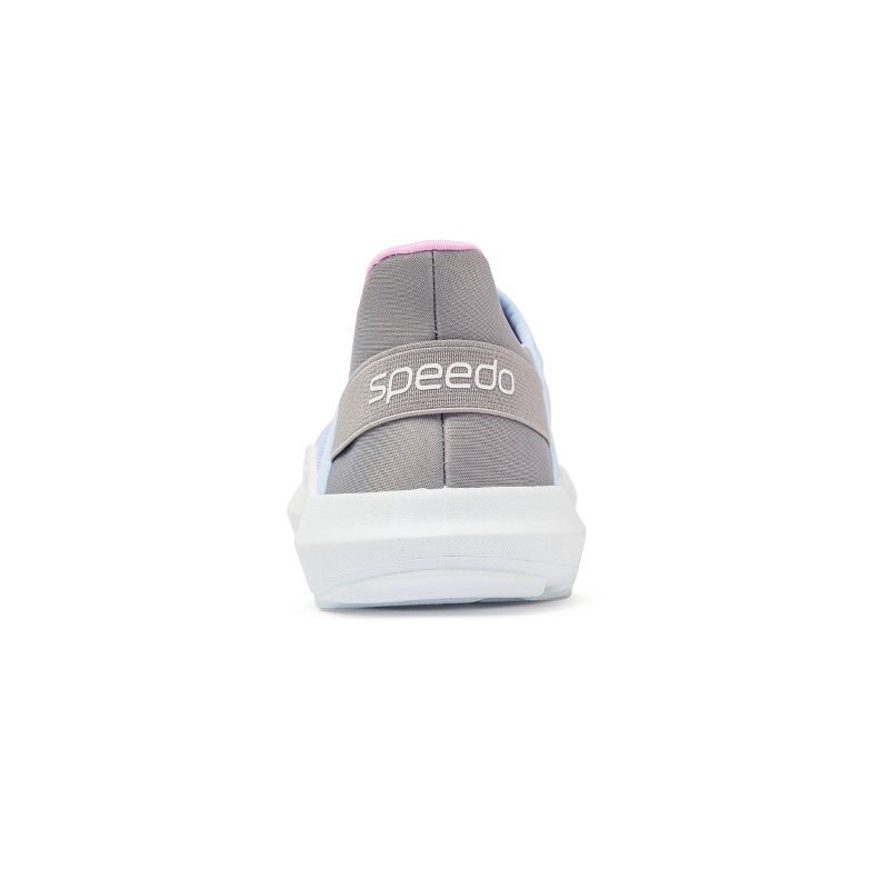 slide 5 of 6, Speedo Adult Women's Pull On Water Shoes - Light Blue S: Breathable, Non-Slip Swim Footwear, 1 ct
