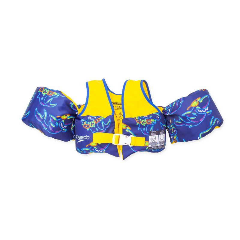 slide 2 of 4, Speedo Splash Jammer - Blue/Yellow, 1 ct