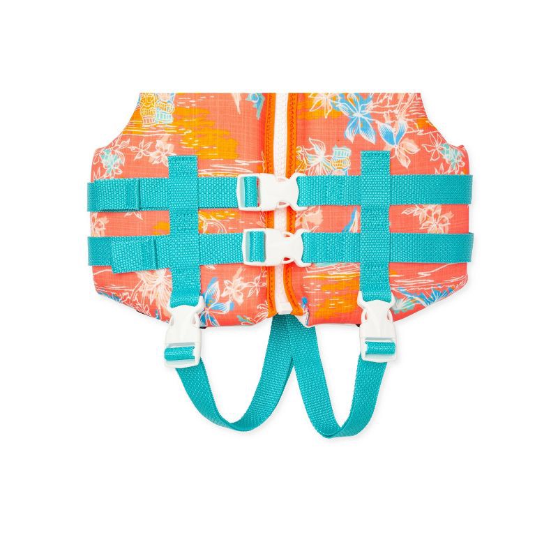 slide 3 of 4, Speedo Kids' Life Jacket Vest - Coral/Teal, 1 ct
