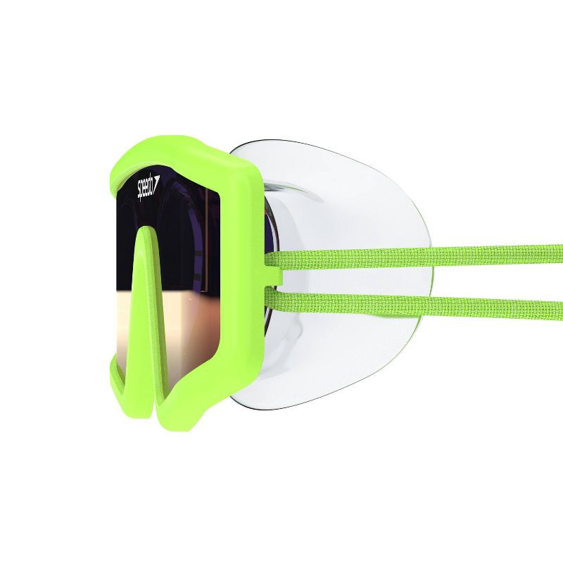 slide 3 of 5, Speedo Kids' Sunny Vibes Vizor Roy - Lime Green: Swim Goggles for Ages 3-6, 1 ct