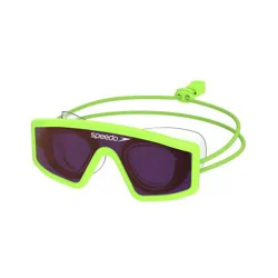 Speedo Kids' Sunny Vibes Vizor Roy - Lime Green: Swim Goggles for Ages 3-6
