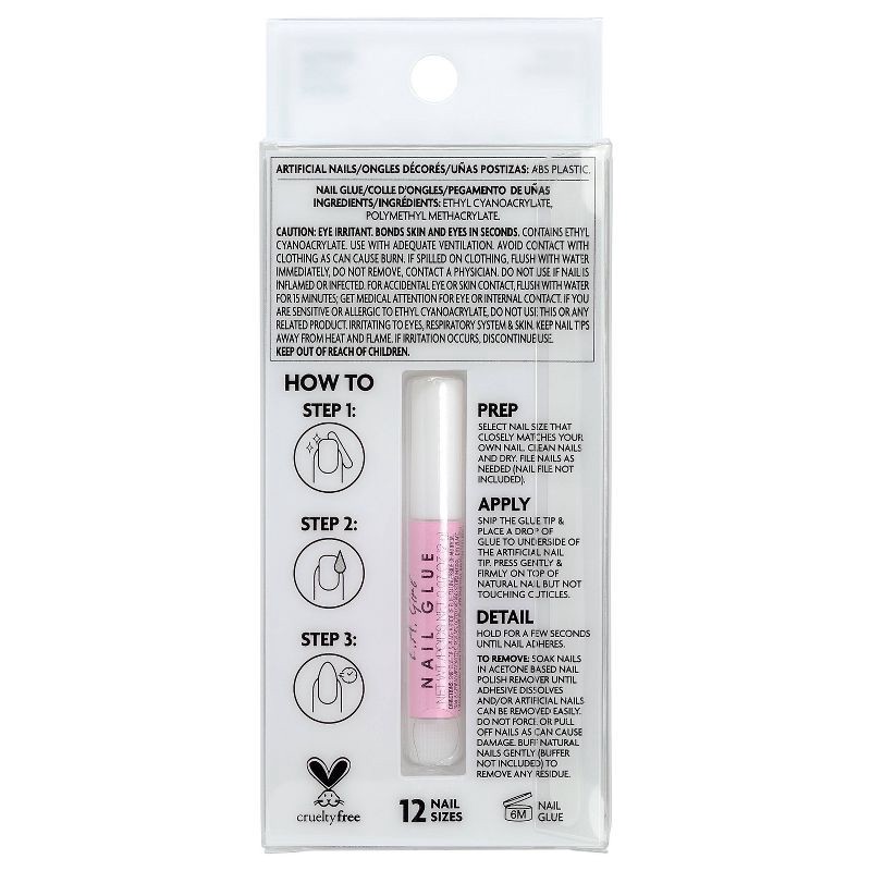 slide 2 of 9, L.A. Girl Oh So Jelly Fake Nail Tips - Cutie Mochi - 25ct, 25 ct