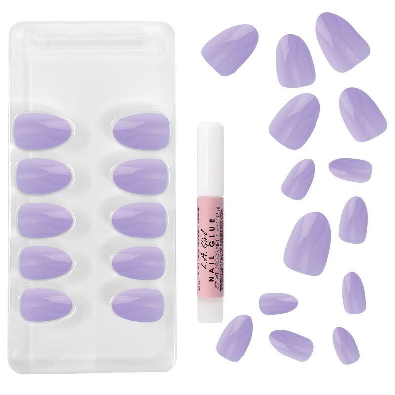 slide 3 of 8, L.A. Girl Oh So Jelly Fake Nail Tips - Gummy Sweetie - 25ct, 25 ct