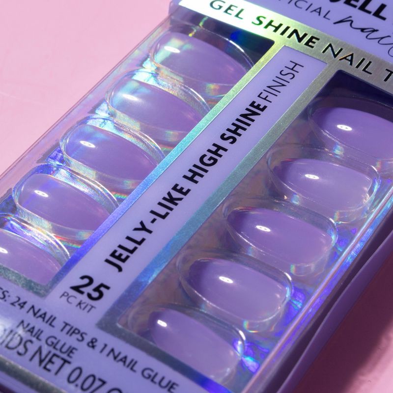 slide 6 of 8, L.A. Girl Oh So Jelly Fake Nail Tips - Gummy Sweetie - 25ct, 25 ct