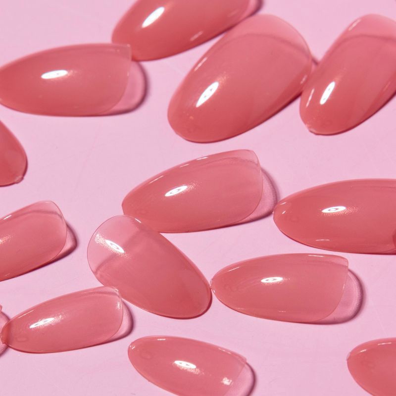 slide 8 of 8, L.A. Girl Oh So Jelly Fake Nail Tips - Love you a Latte - 25ct, 25 ct