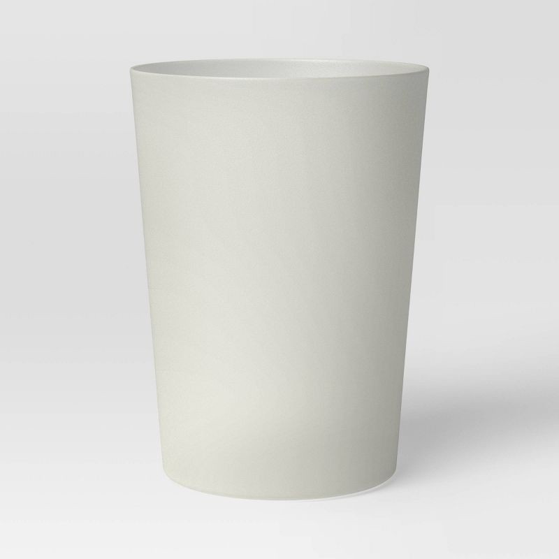 slide 1 of 3, 18 fl oz Plastic Short Tumbler Cocoa Butter Beige - Room Essentials™, 18 fl oz