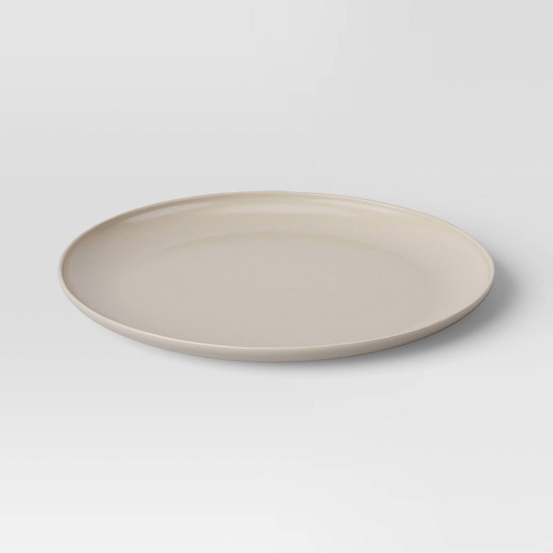slide 3 of 3, 10.5'' Plastic Dinner Plate Cocoa Butter Beige - Room Essentials™, 1 ct