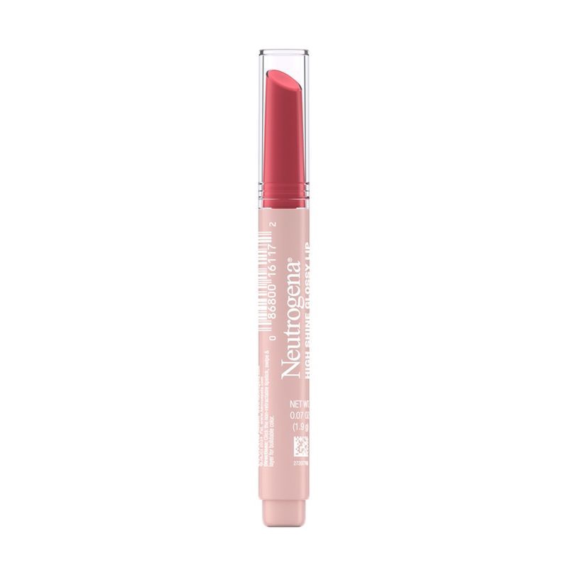 slide 5 of 8, Neutrogena High Shine Glossy Lip Balm - Blushing Berry - 0.07oz, 0.07 oz