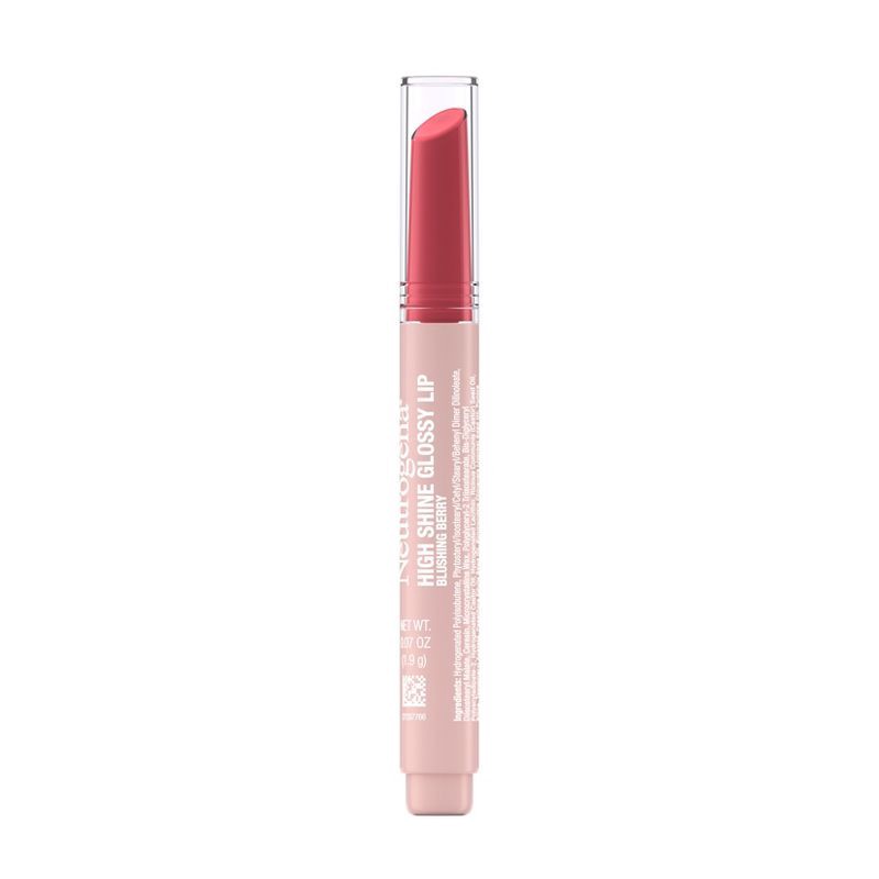 slide 6 of 8, Neutrogena High Shine Glossy Lip Balm - Blushing Berry - 0.07oz, 0.07 oz
